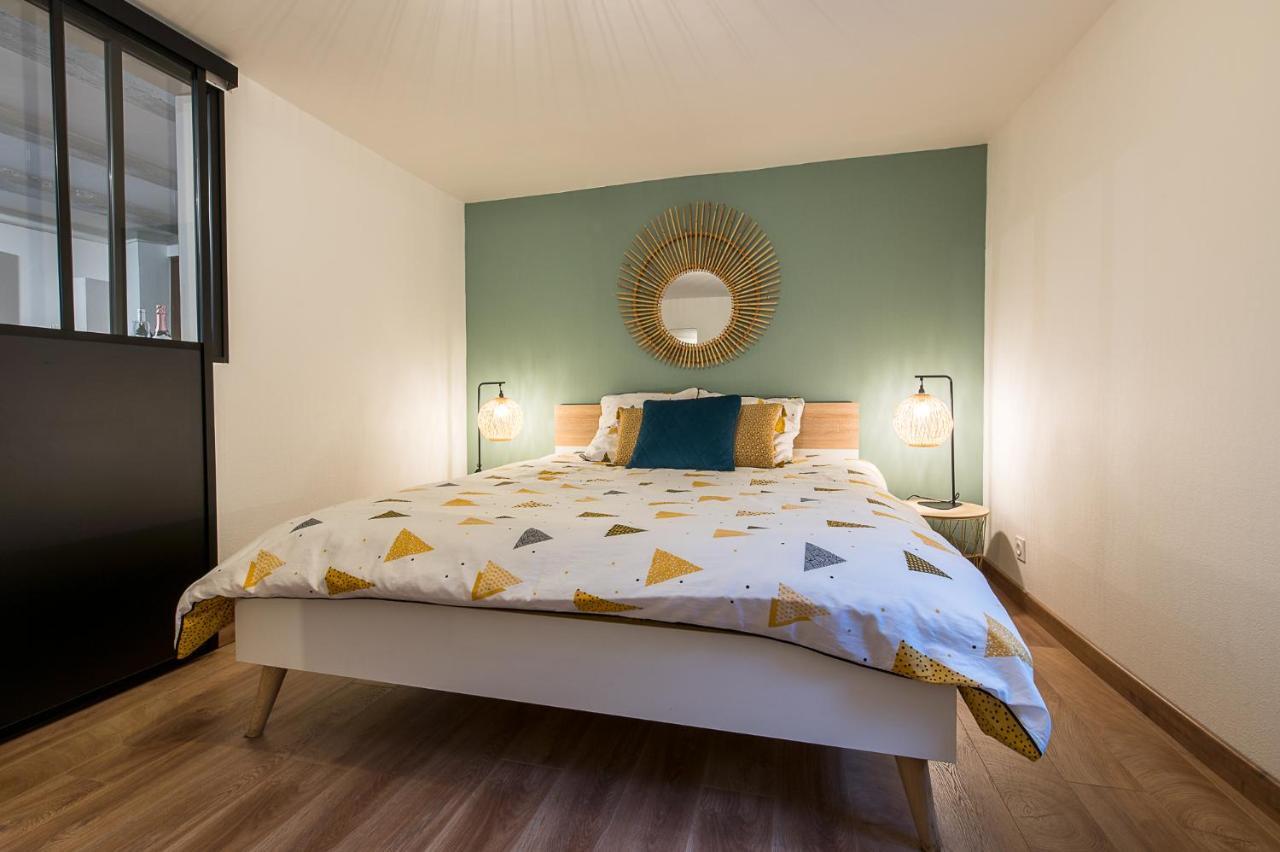 Appart 4 Pers Design Et Cosy Avec Jardin Au Coeur De Selestat Ngoại thất bức ảnh